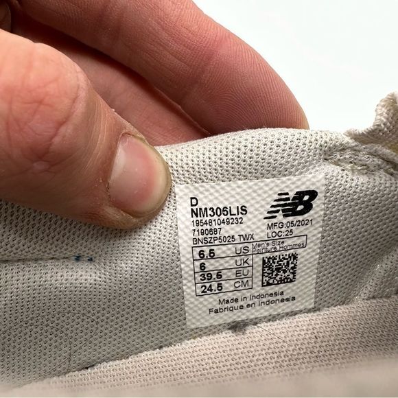 New Balance Jamie Foy Womens 8 Mens 6.5 Slip On Shoes Sneakers Suede NM306LIS - Picture 8 of 10